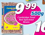 Cambridge Food Red Speckled Beans-500g