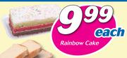 Rainbow Cake-Each
