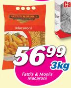 Fatti's & Moni's Macaroni-3kg