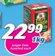 Jungle Oats Assorted-1kg Each
