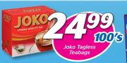 Joko Tagless Teabags-100's