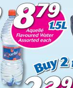 Aquelle Flavoured Water Assorted-1.5L Each