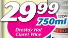 Drostdy Hof Claret Wine-750ml