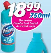 Domestos Disinfectant Liquid Assorted-750ml