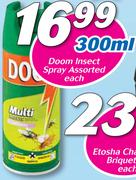 Doom Insect Spray Assorted-300ml