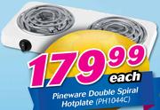 Pineware Double Spiral Hotplate PH1044C