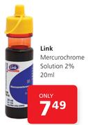Link Mercurochrome Solution 2%-20ml