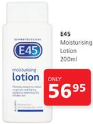 E45 Moisturising Lotion-200ml