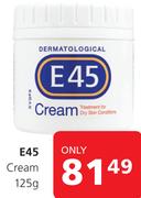 E45 Cream-125g