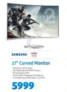 Samsung 27" Curved Monitor LC27F591
