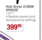 Philips Hair Dryer 2100W HP8230