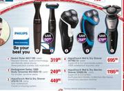 Philips Aqua Touch Wet & Dry Shaver AT750/14