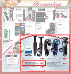 philips body groomer dischem