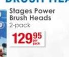 Oral-B Stages Power Brush Heads 2-Pack-Per Pack