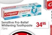 Colgate Sensitive Pro-Relief Whitening Toothpaste-75ml