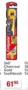Colgate 360°  Charcoal Gold Toothbrush