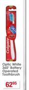 Colgate Optic White 360° Battery Operated Toothbrush 