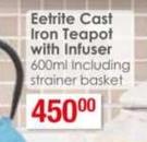 Eetrite Cast Iron Teapot With Infuser