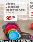 Silicone Collapsible Measuring Cups 4-Piece