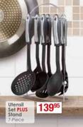 Utensil Set Plus Stand 7-Piece