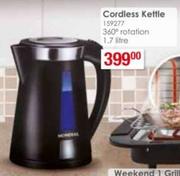Mondial 1.7Ltr Cordless Kettle