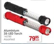 Dquip Aluminium 35-LED Torch-Each
