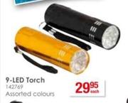 Dquip 9-LED Torch-Each