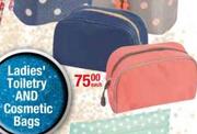 Ladies Toiletry And Cosmetic Bags