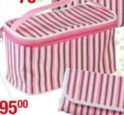 Ladies Toiletry And Cosmetic Bags