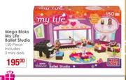 Mega Bloks My Life Ballet Studio 150-Piece
