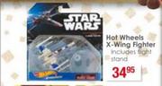 Hot Wheels X-Wing Fighter Includes Flight Stand