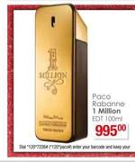 Paco Rabonee 1 Million EDT-100ml