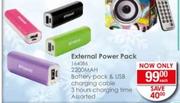 External Power Pack-Each