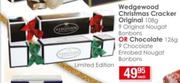 Wedgewood Christmas Cracker Original-108g Or Chocolate-126g