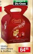 Lindor Mini Bears & Truffles-125g 