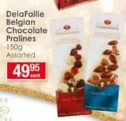 Delafaille Belgian Chocolate Pralines-150g