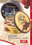 Copenhagen Danish Butter Or Chip Cookies-454g Each