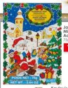 Jacquet Milk Chocolate Advent Calendar-75g