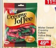 Mister Sweet Creamy Toffee Value Bag-400g