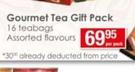Gourmet Tea Gift Pack 16 Teabags-Per Pack