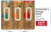 Scheckter’s Energy Drink-250ml Each