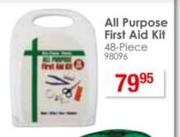 All Purpose First Aid Kit 48 Piece