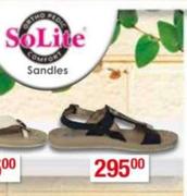 SoLite Sandals-Per Pair