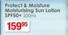 Nivea Protect & Moisture Moisturising Sun Lotion SPF50+-200ml