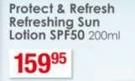 Nivea Protect & Refresh Refreshing Sun Lotion SPF50-200ml