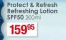 Nivea Protect & Refresh Refreshing Lotion SPF50-200ml