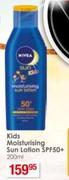 Nivea Kids Moisturising Sun Lotion SPF50+-200ml