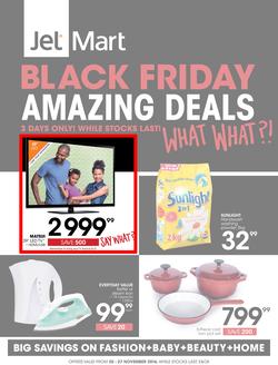 Jet Mart : Black Friday Amazing Deals (25 Nov - 27 Nov 2016), page 1
