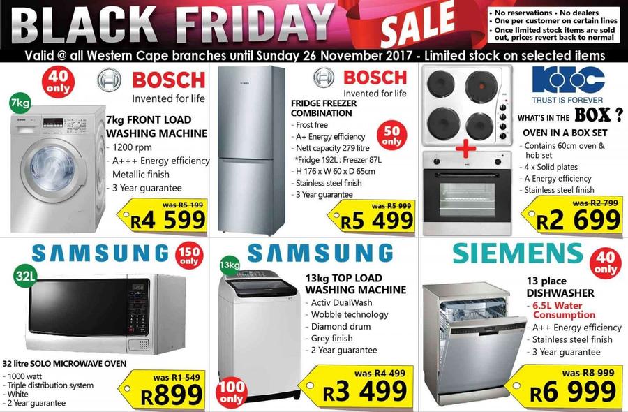 tafelberg furnishers washing machine specials