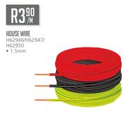 House Wire 1.5mm-Per M